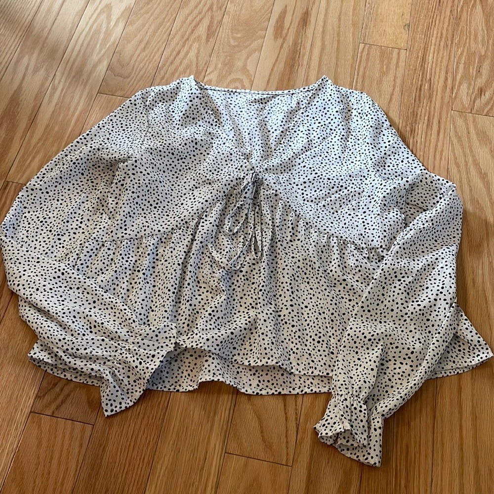 Polkadot blouse